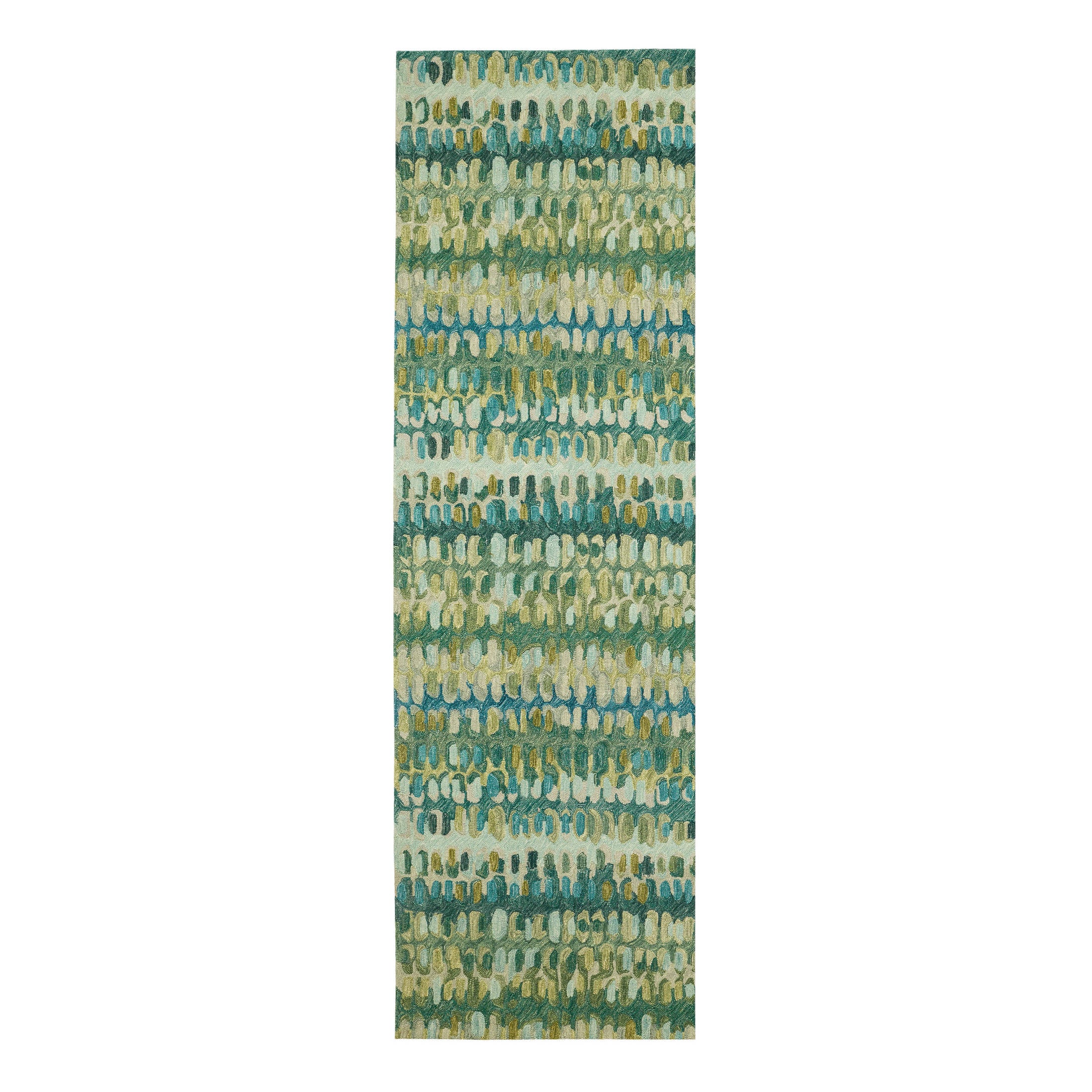 paint chip hand micro hooked wool rug | moss paint chip hand micro hooked wool rug | moss